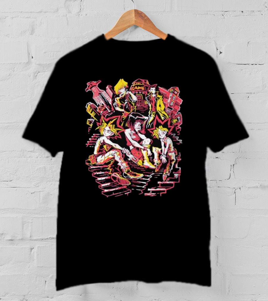Off Duty Duelists Yugioh Characters Street Style Urban T-Shirt