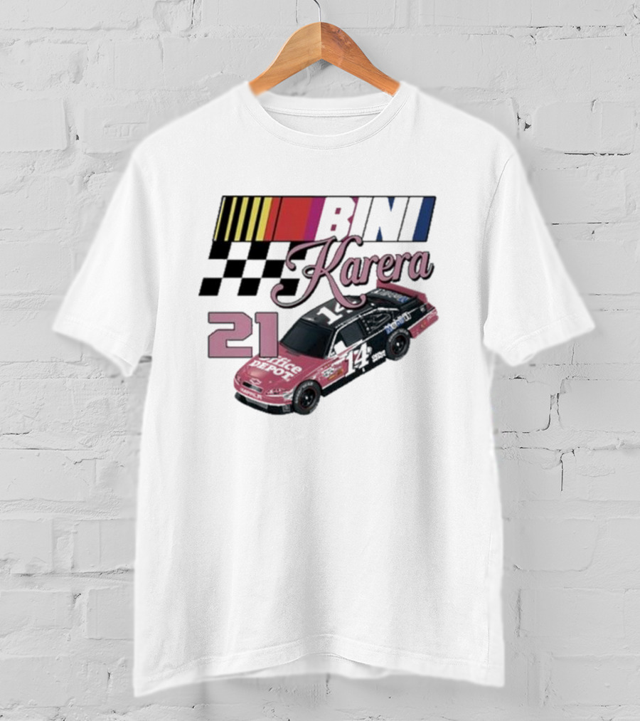 Bini Karera 21 Race Car Office Depot T-Shirt