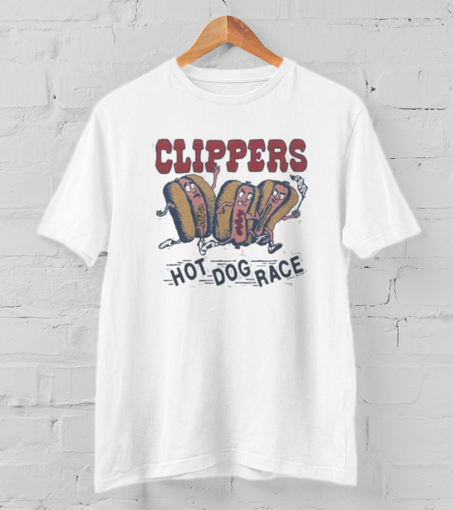 CLIPPERS HOT DOG RACE T-Shirt
