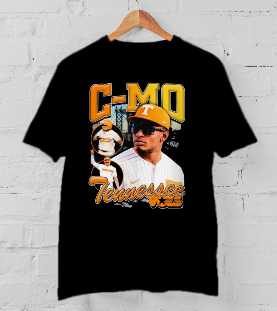 C-MO Tennessee Vols Baseball Vintage T-Shirt
