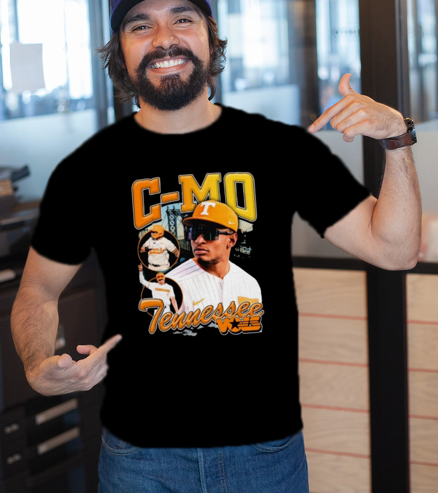 C-MO Tennessee Vols Baseball Vintage T-Shirt