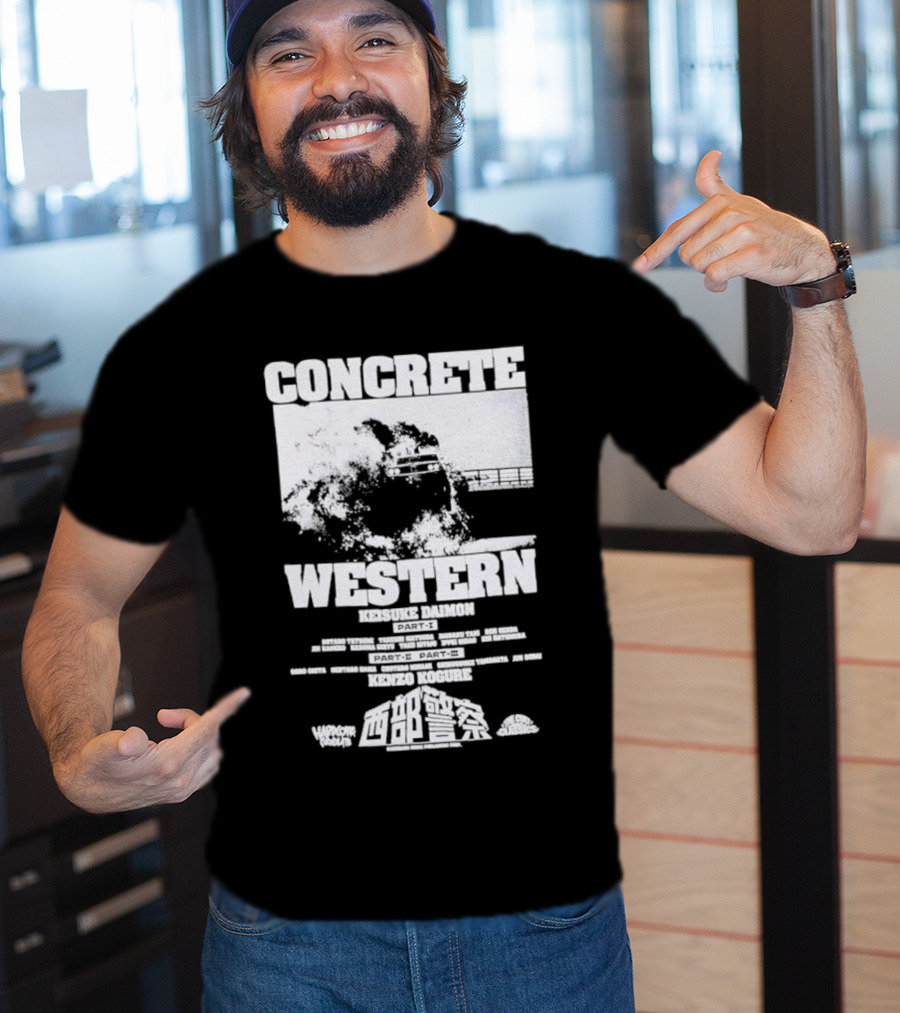 CONCRETE WESTERN KEISUKE DAIMON PART-I KENZO KOGURE DETECTION TRAINING STRATEGIES SHOWDOWN PART-II GOGO BOATS MOTORIZED SKATEBOARDS JET CYCLE DANGER T-Shirt