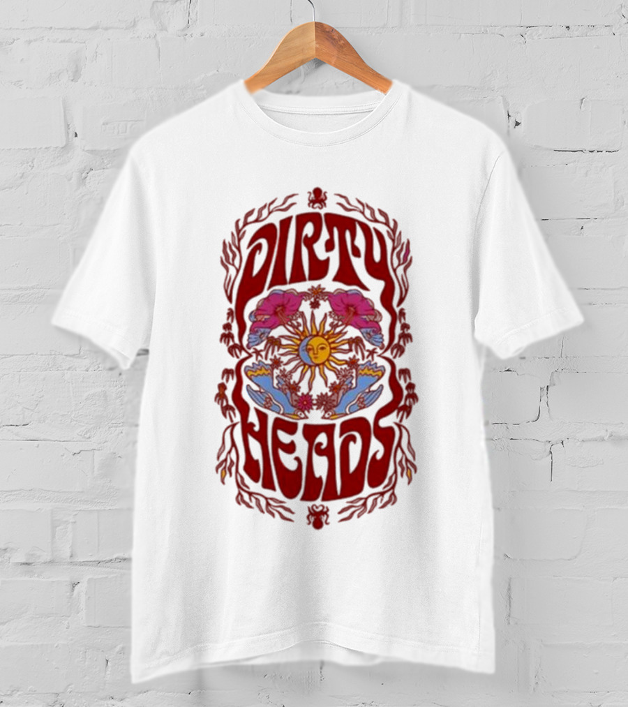 Dirty Heads Psychedelic Sun And Animals T-Shirt