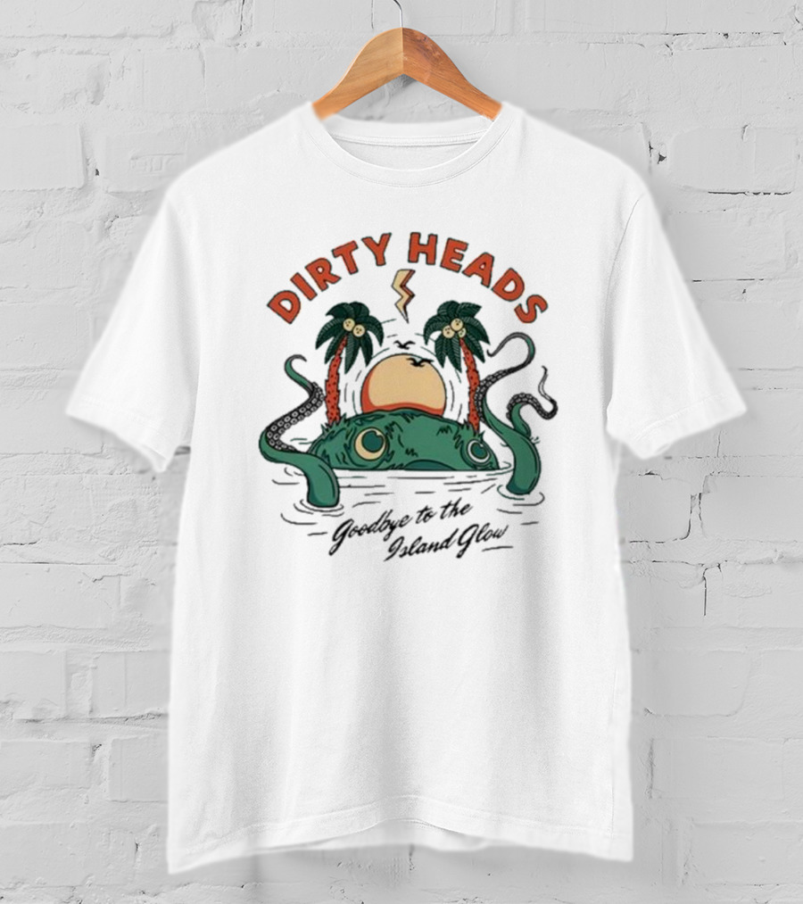 Dirty Heads Goodbye To The Island Glow T-Shirt