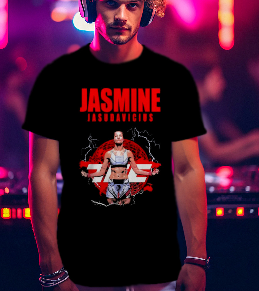 Jasmine Jasudavicius UFC Fighter Supporter MMA Champion T-Shirt