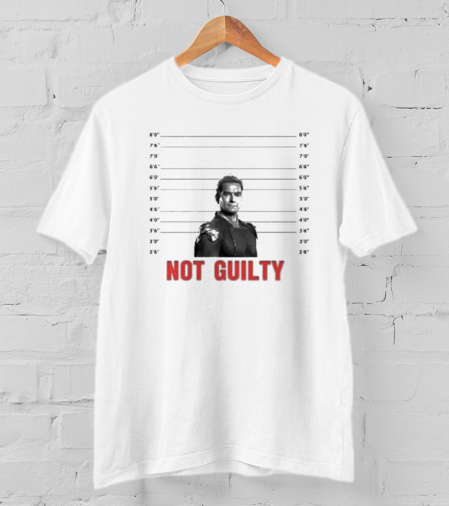 Homelander Not Guilty Mugshot T-Shirt