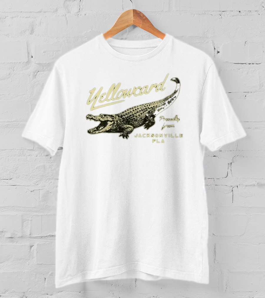 Yellowcard Proudly From Jacksonville Fla Gator T-Shirt