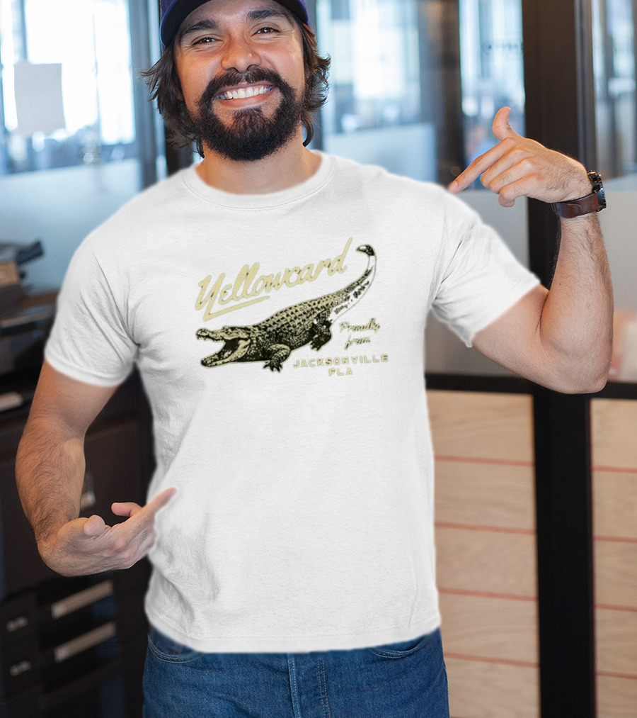 Yellowcard Proudly From Jacksonville Fla Gator T-Shirt