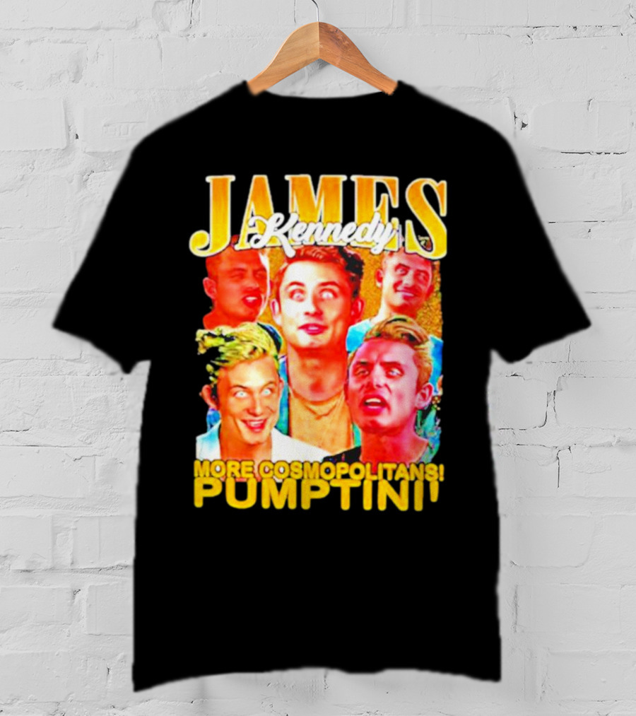 James Kennedy More Cosmopolitans Pumptini Vintage T-Shirt