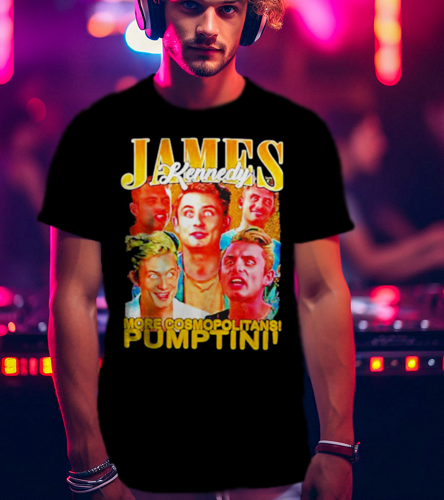 James Kennedy More Cosmopolitans Pumptini Vintage T-Shirt
