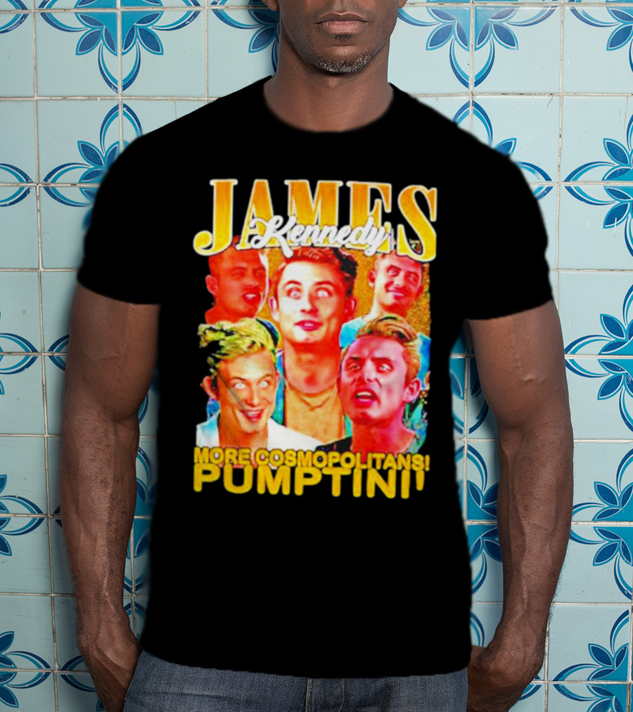 James Kennedy More Cosmopolitans Pumptini Vintage T-Shirt