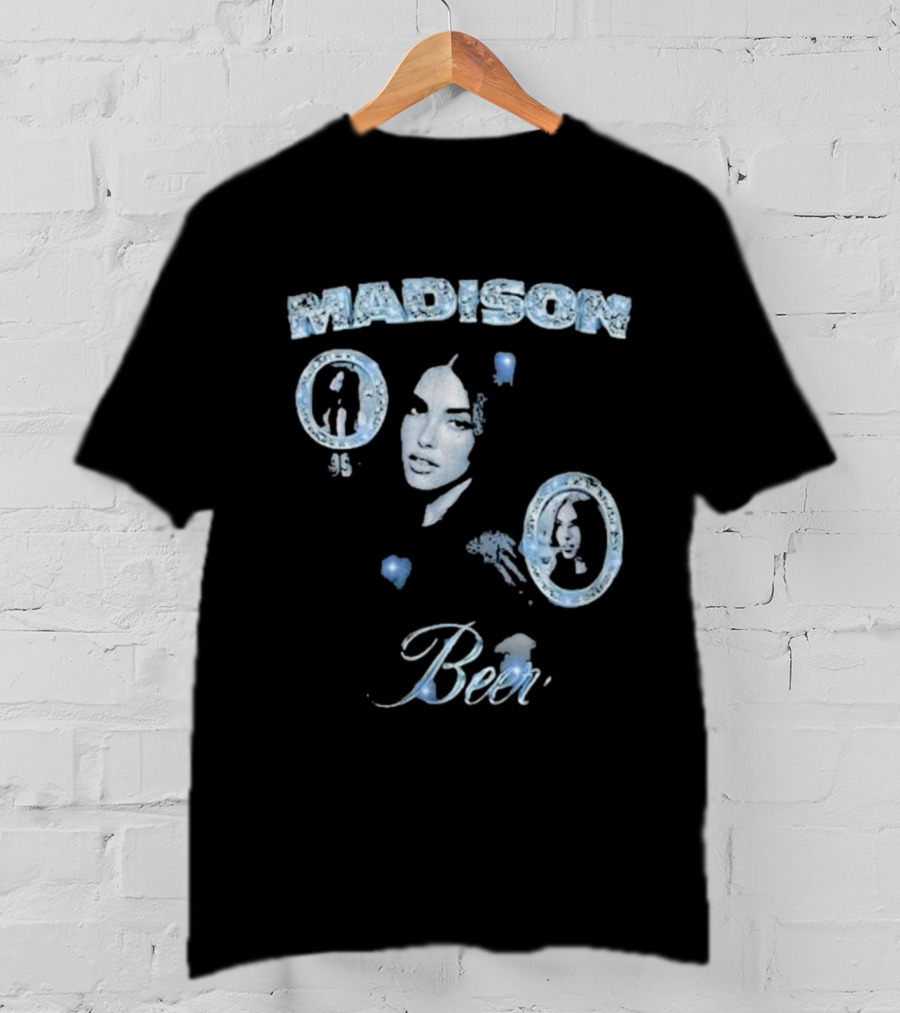 Madison Beer 95 Blue Gem Portraits T-Shirt