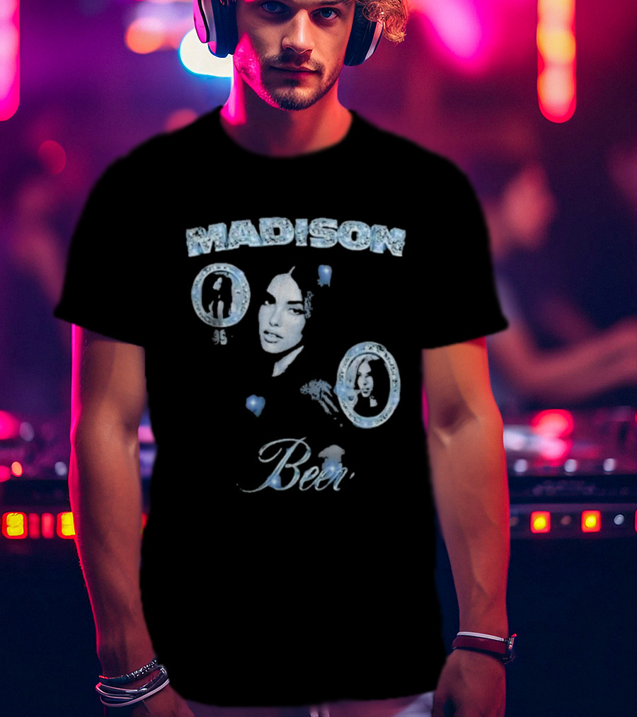 Madison Beer 95 Blue Gem Portraits T-Shirt