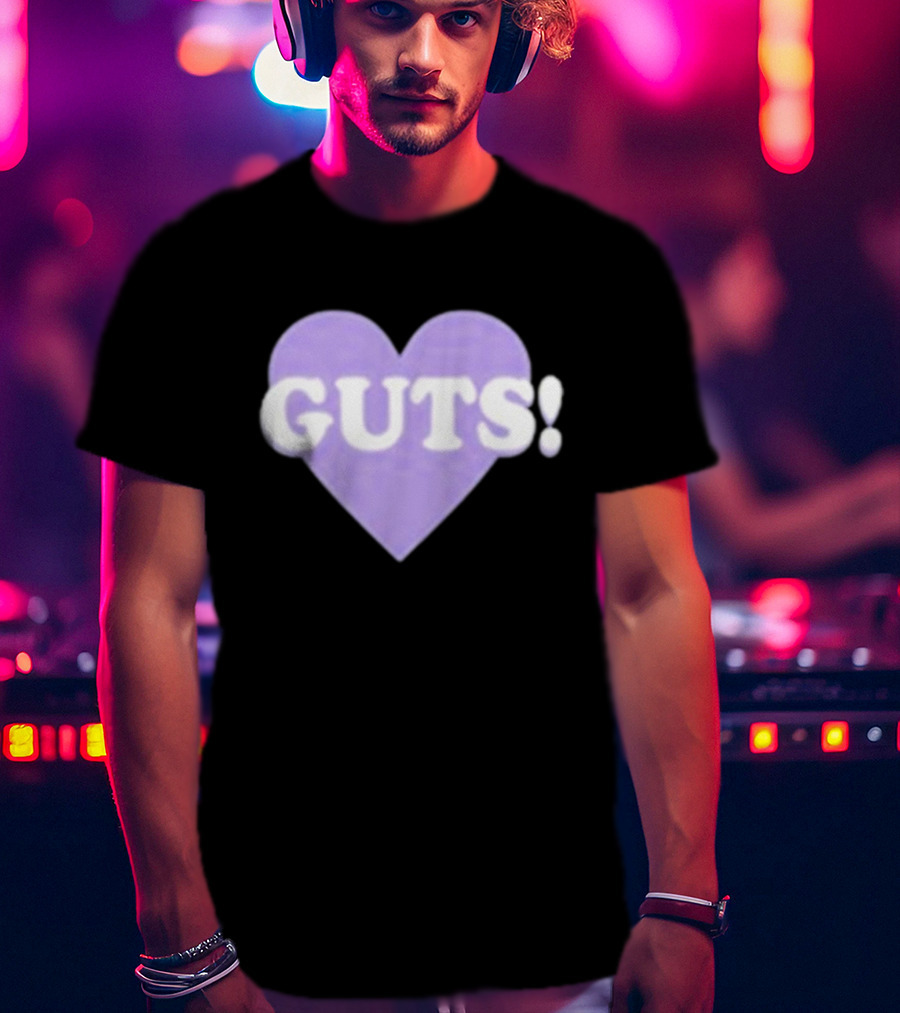 Noufa Saw Liv Guts Purple Heart GUTS T-Shirt