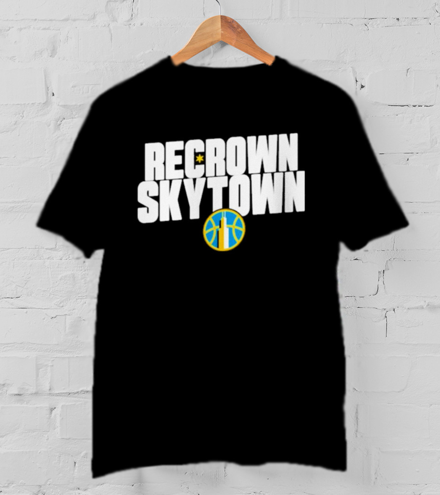 Recrown Skytown Basketball Skyline Star T-Shirt