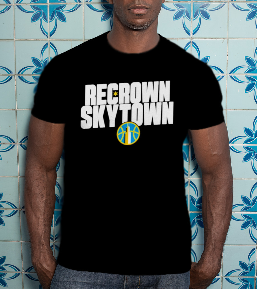 Recrown Skytown Basketball Skyline Star T-Shirt