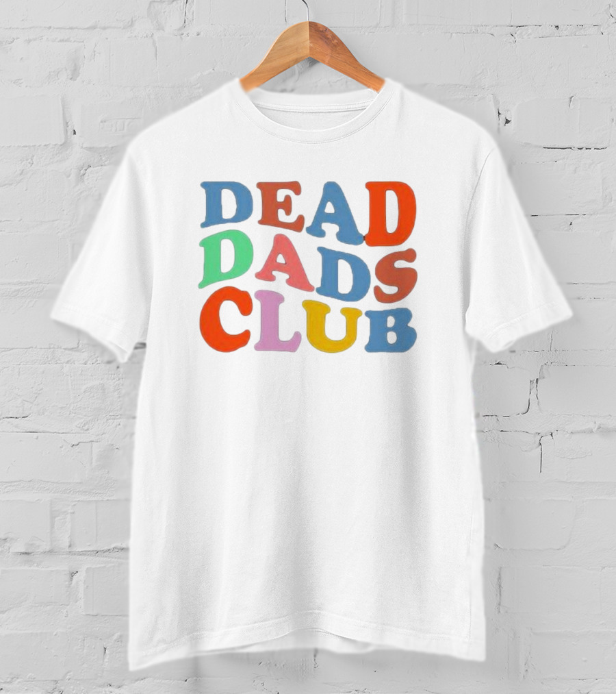 Wenshmoople Multicolored Dead Dads Club T-Shirt