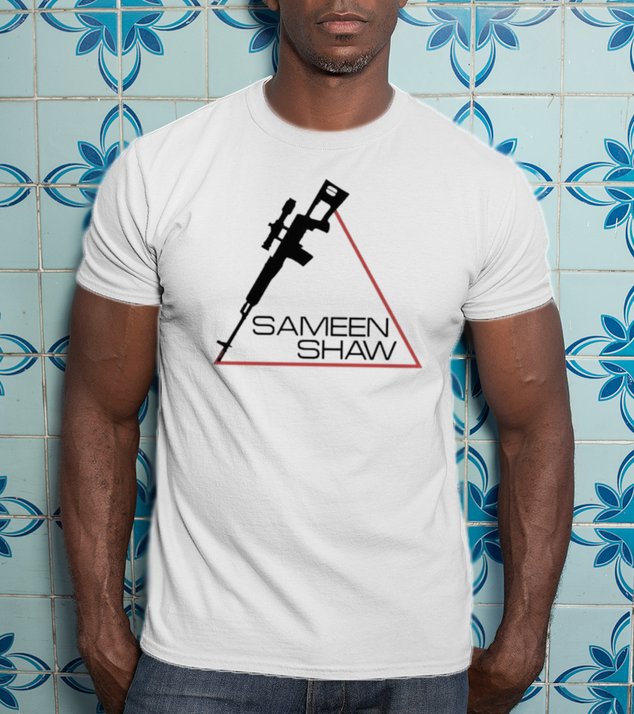 Sameen Shaw Samaritan Rifle Triangle T-Shirt