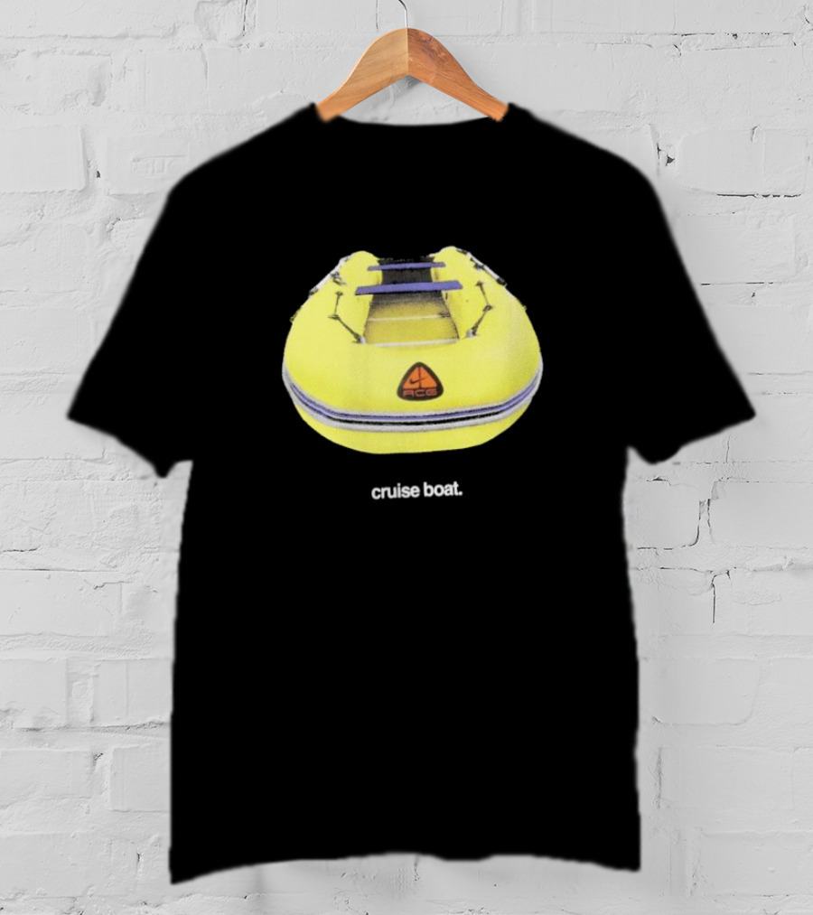 ACG Cruise Boat Yellow Raft T-Shirt