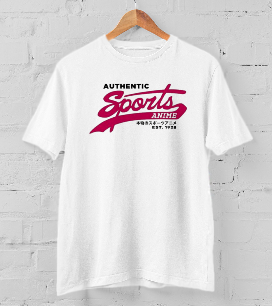 Authentic Sports Anime Est 1928 T-Shirt