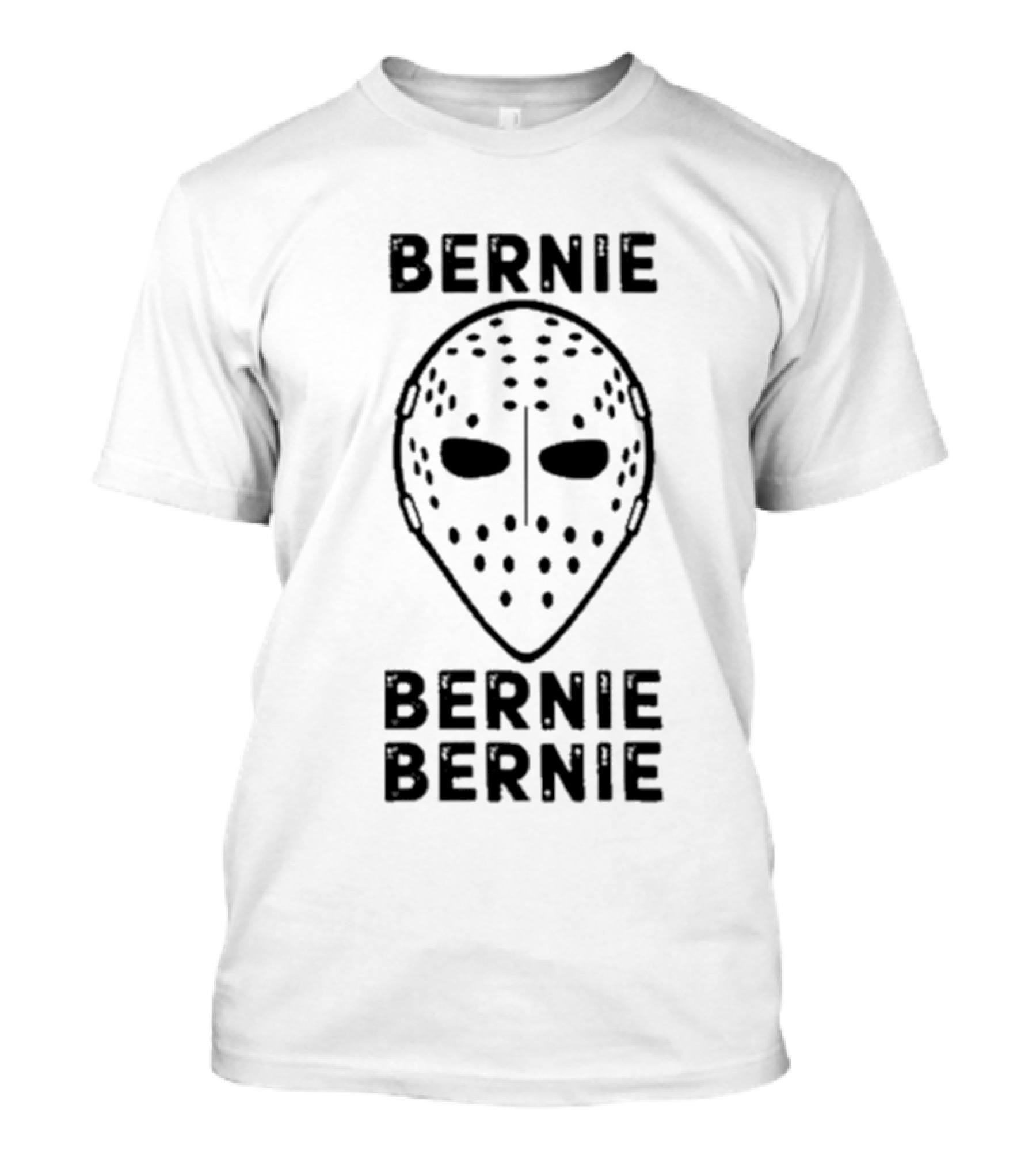 BERNIE BERNIE BERNIE Hockey Mask T-Shirt