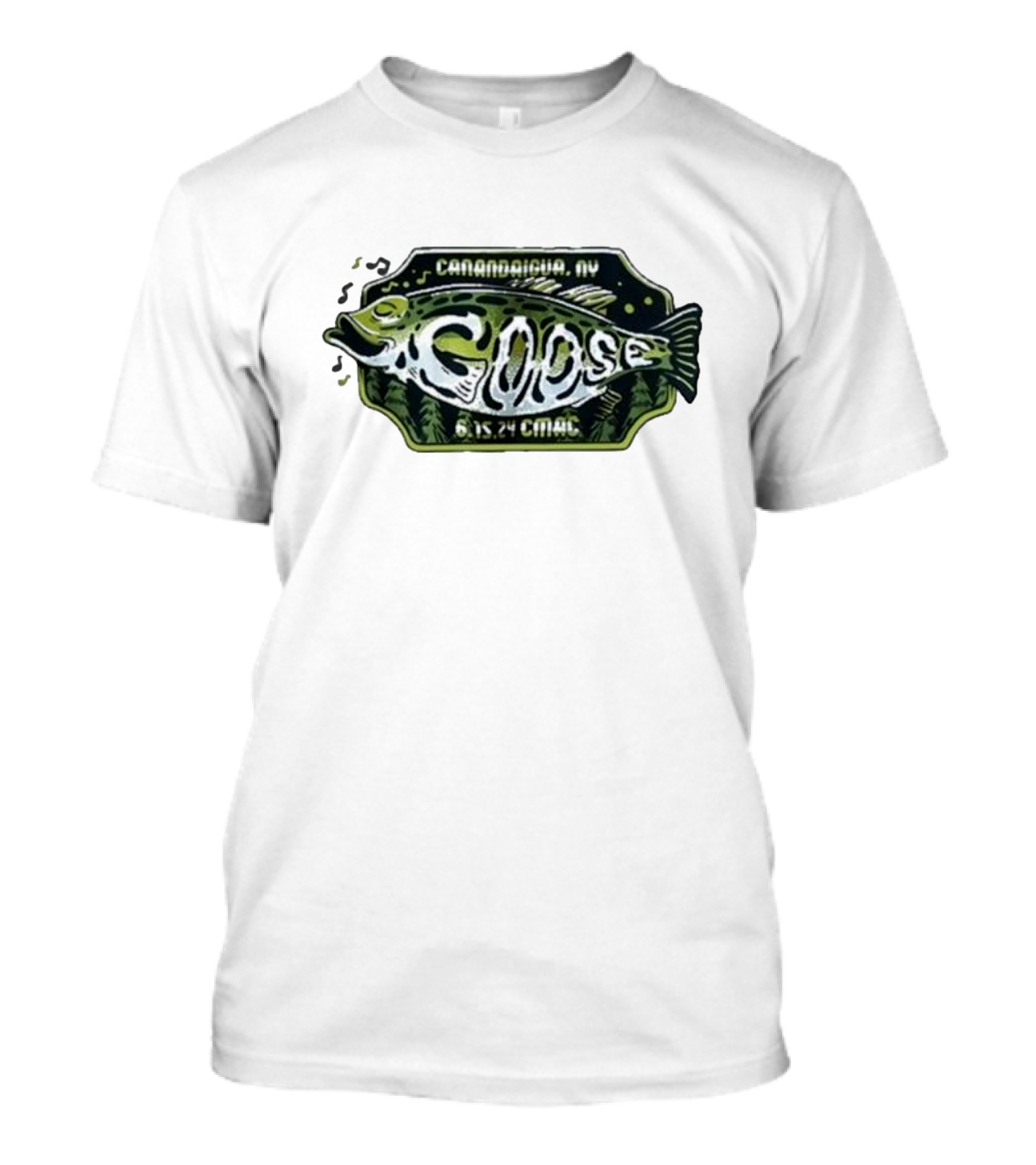 Canandaigua NY Goose Fish Art 6 15 24 CMAC T-Shirt