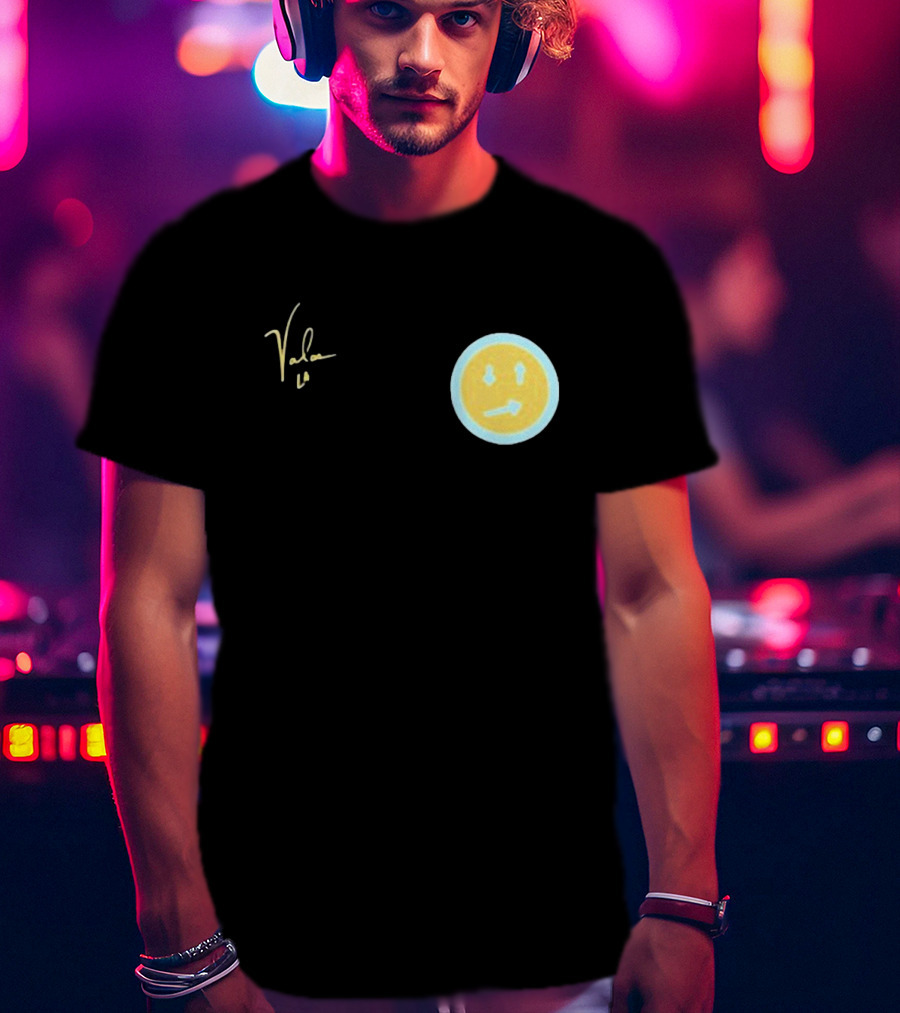 Judah And The Lion Collab Vala Smiley Face T-Shirt