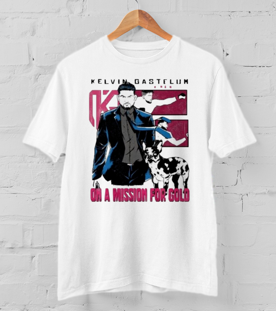 Kelvin Gastelum Wick On A Mission For Gold T-Shirt
