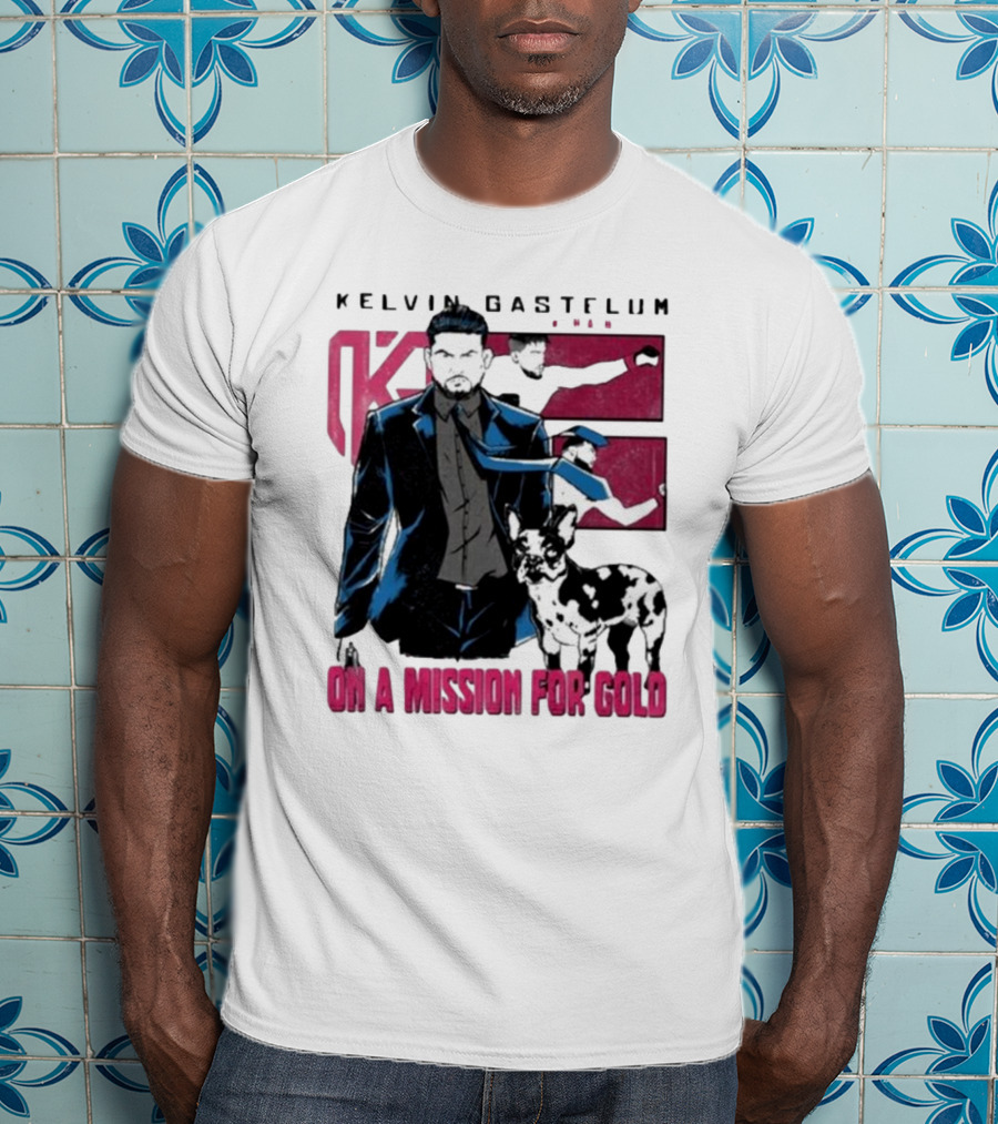 Kelvin Gastelum Wick On A Mission For Gold T-Shirt