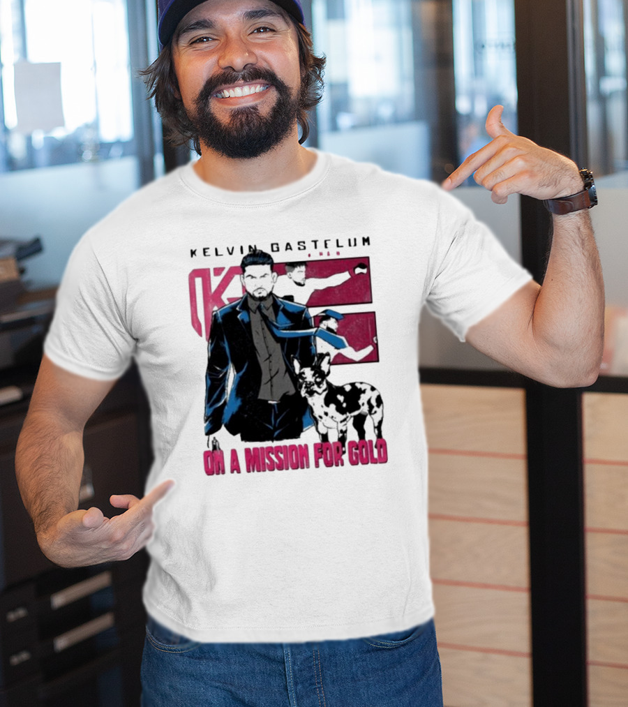 Kelvin Gastelum Wick On A Mission For Gold T-Shirt