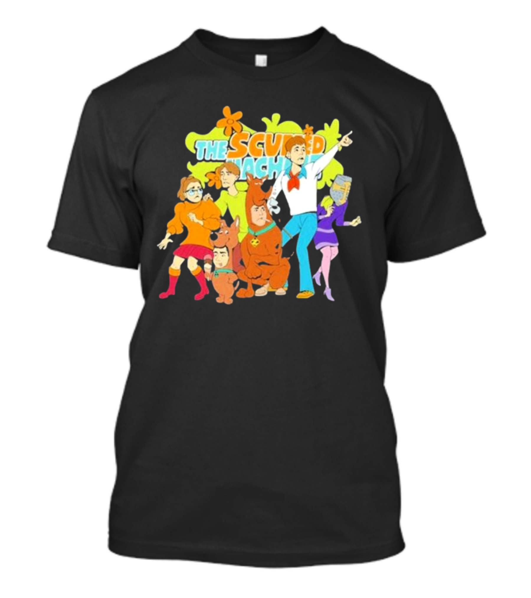 Misfits The Scuffed Machine Halloween Scooby-Doo T-Shirt