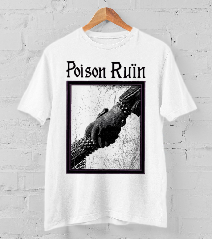Poison Ruïn Medieval Chainmail Handshake Confrere T-Shirt