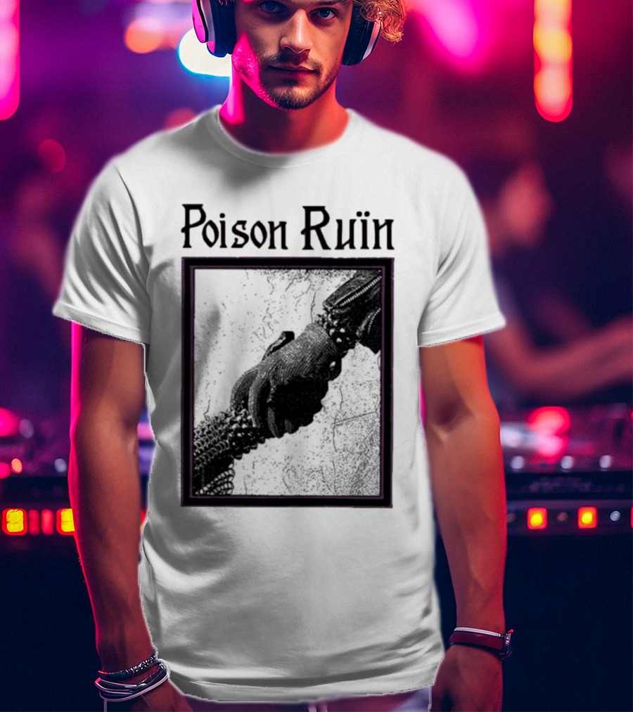 Poison Ruïn Medieval Chainmail Handshake Confrere T-Shirt