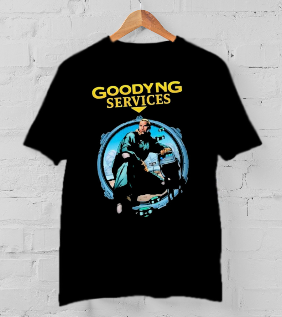 Goodyng Services Rippaverse Comics Character Scene T-Shirt