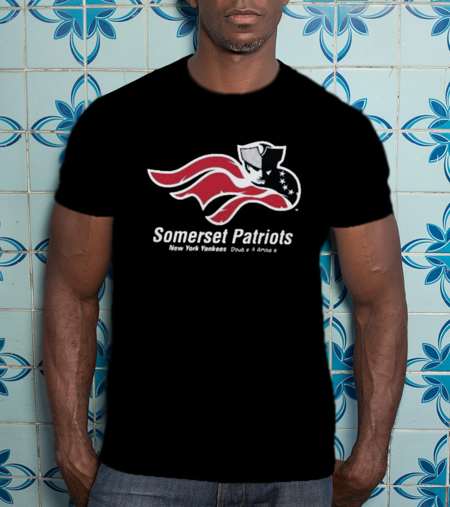 Somerset Patriots New York Yankees Double A Affiliate T-Shirt