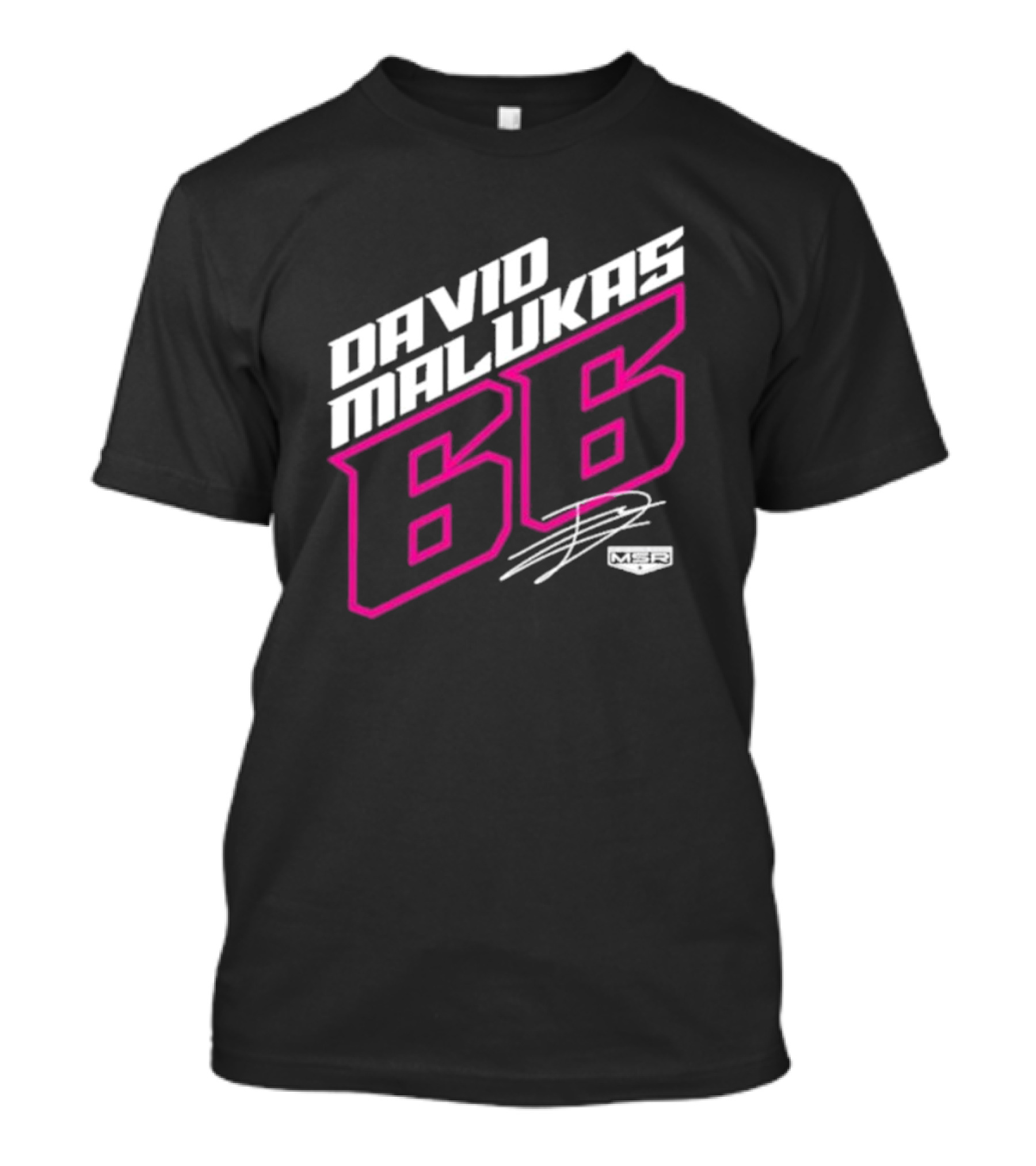 David Malukas 66 MSR Racing Signature T-Shirt