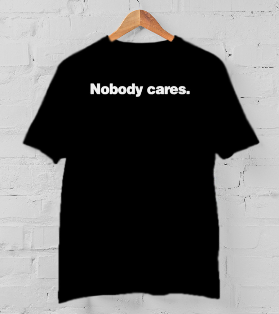 Derrick White Nobody Cares T-Shirt