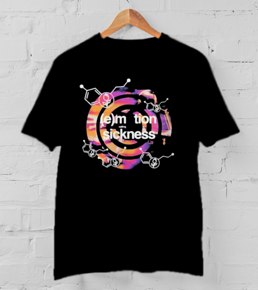 E Motion Sickness With Dine Alone Psychedelic Chemistry Vibes T-Shirt