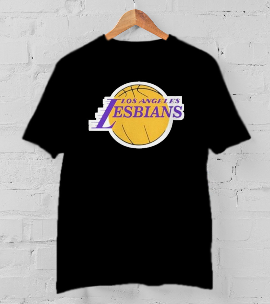 Lakeyia Brown Los Angeles Lesbians Basketball Logo Lakers T-Shirt