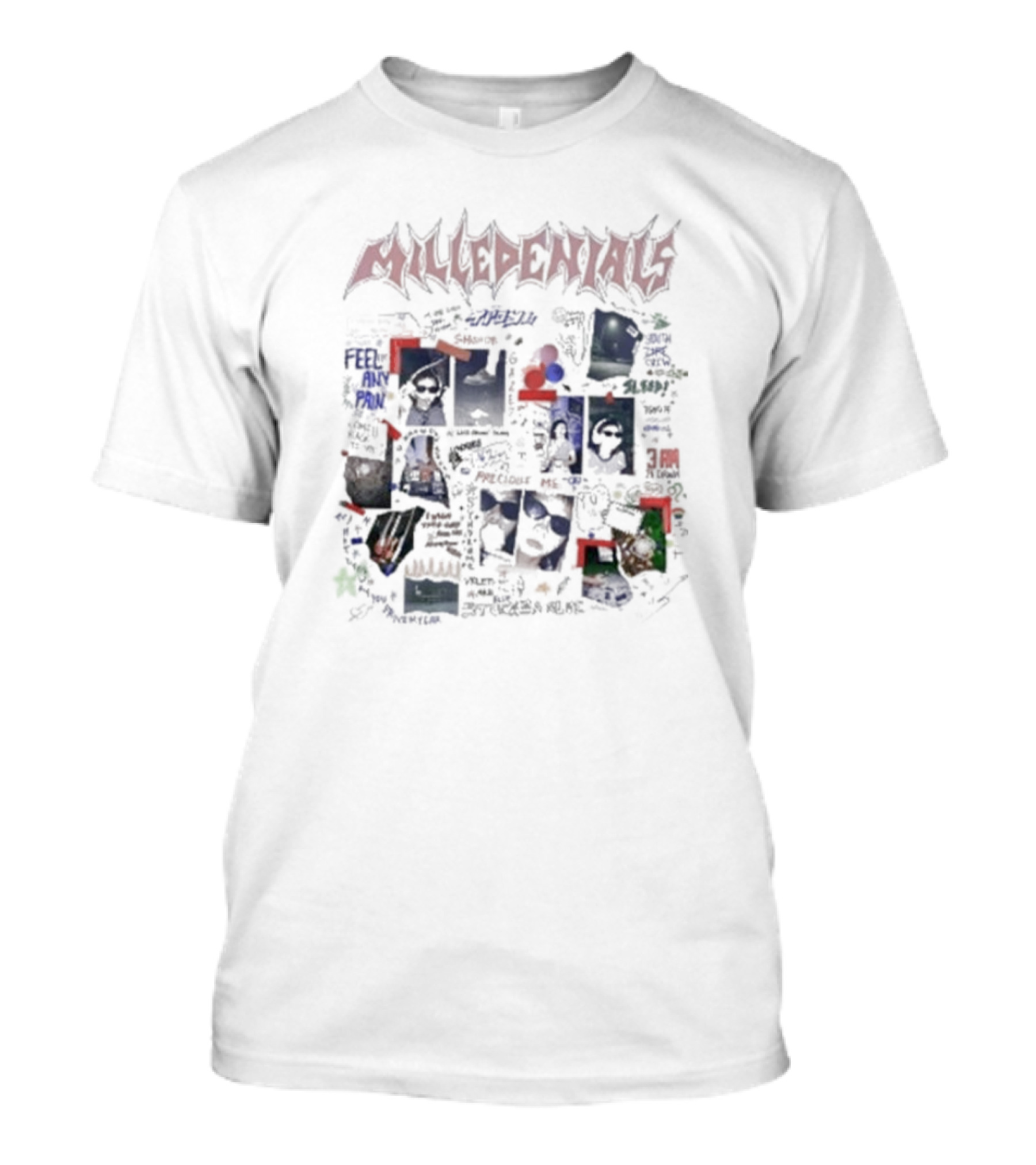 Milledenials Feel Any Pain Slumber Peak Of Youth Life Andmorgan Vintage Vibes T-Shirt