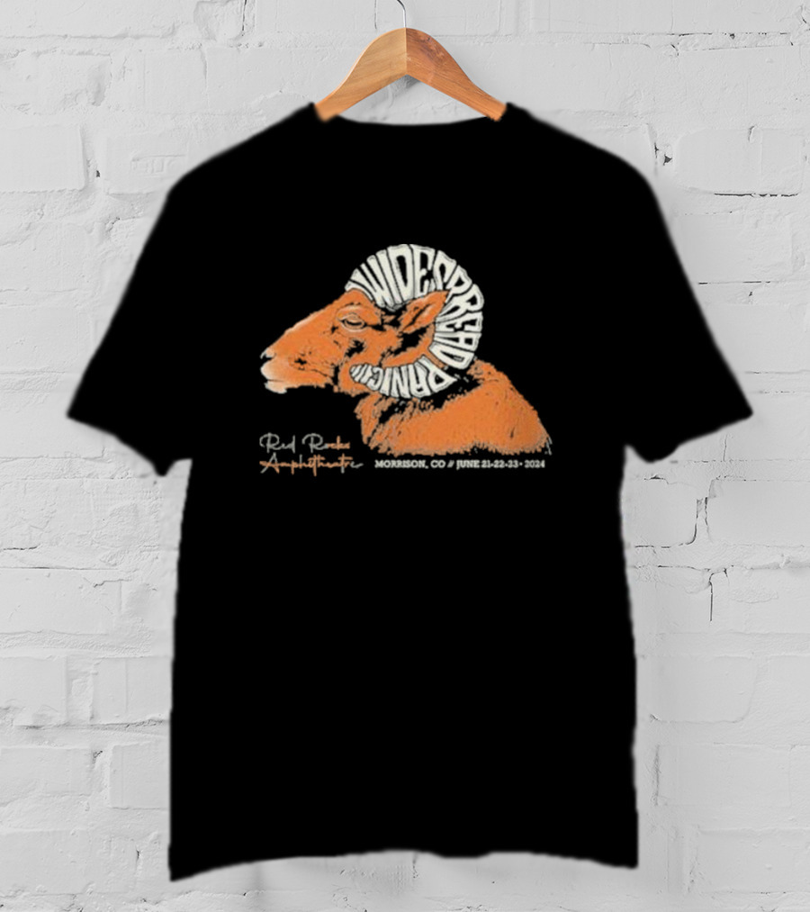 Widespread Panic Red Rocks Amphitheatre Morrison CO June 21-23 T-Shirt