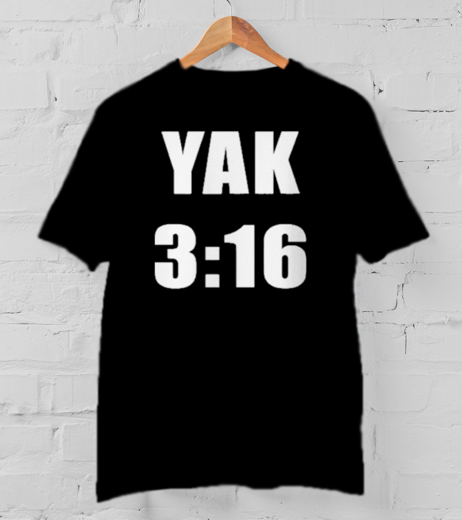 Yak 3:16 Wrestling T-Shirt