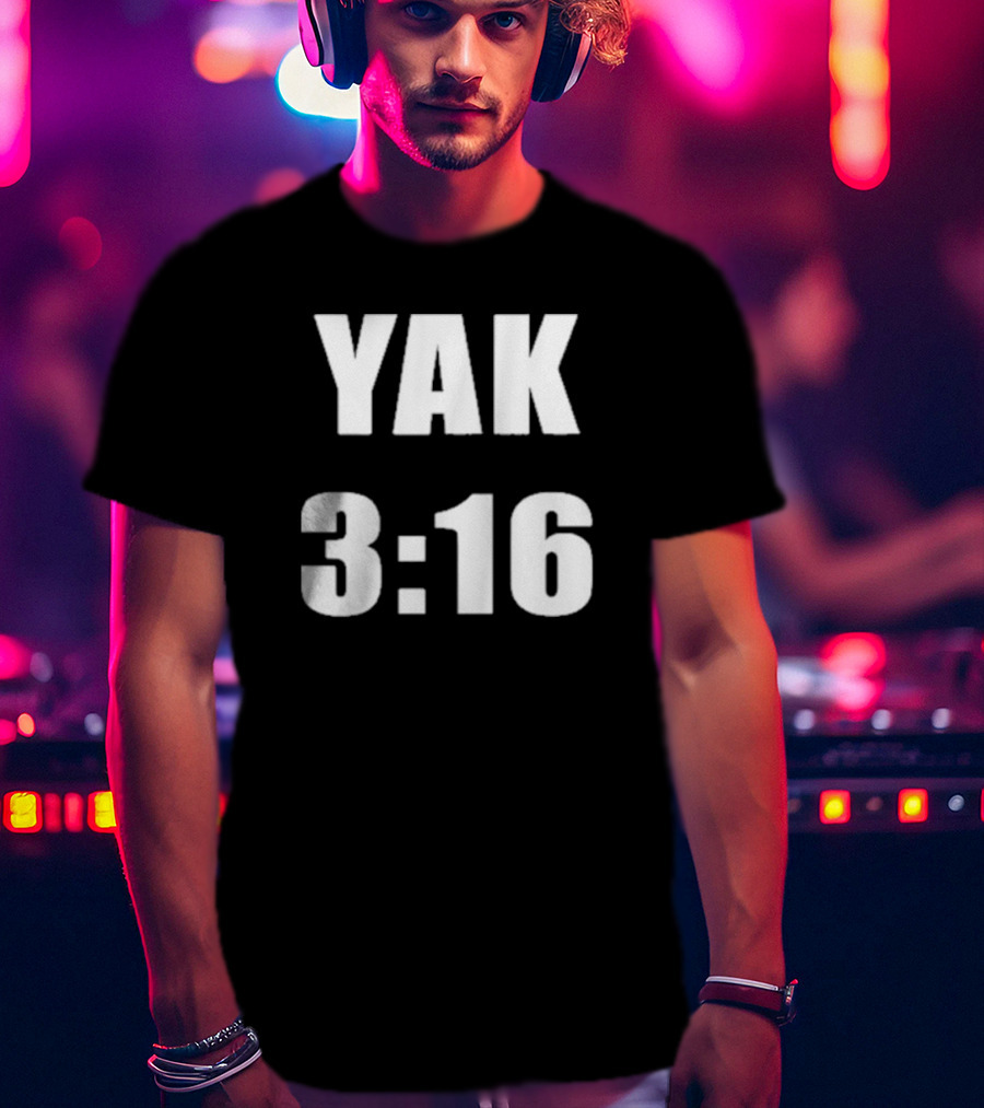 Yak 3:16 Wrestling T-Shirt