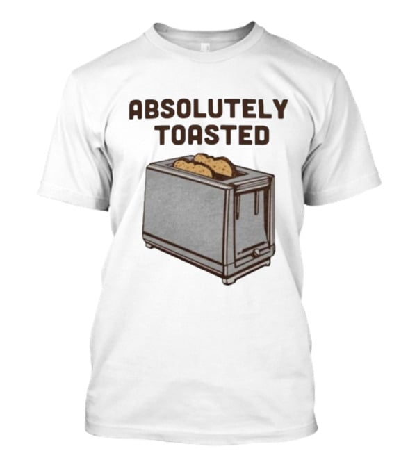 Absolutely Toasted Retro Toaster T-Shirt