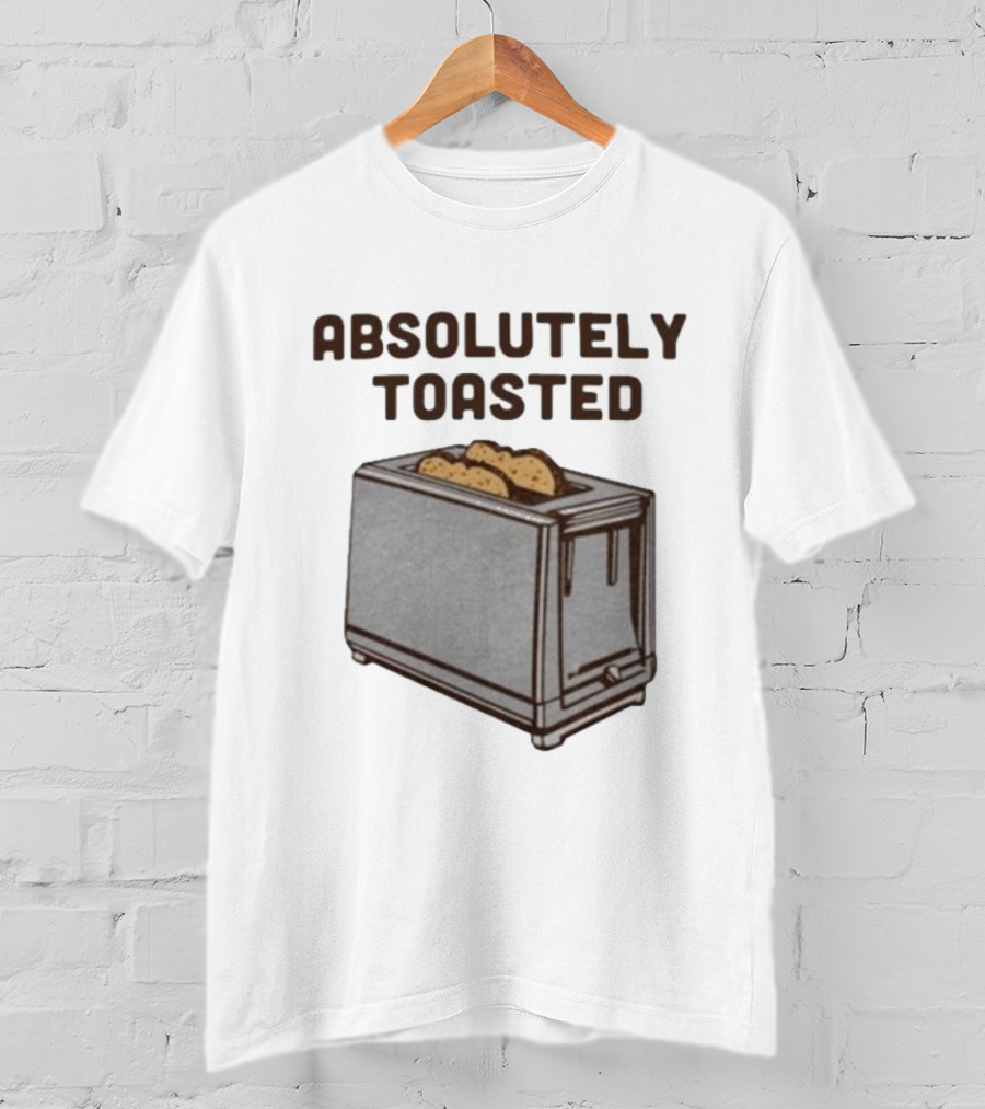 Absolutely Toasted Retro Toaster T-Shirt