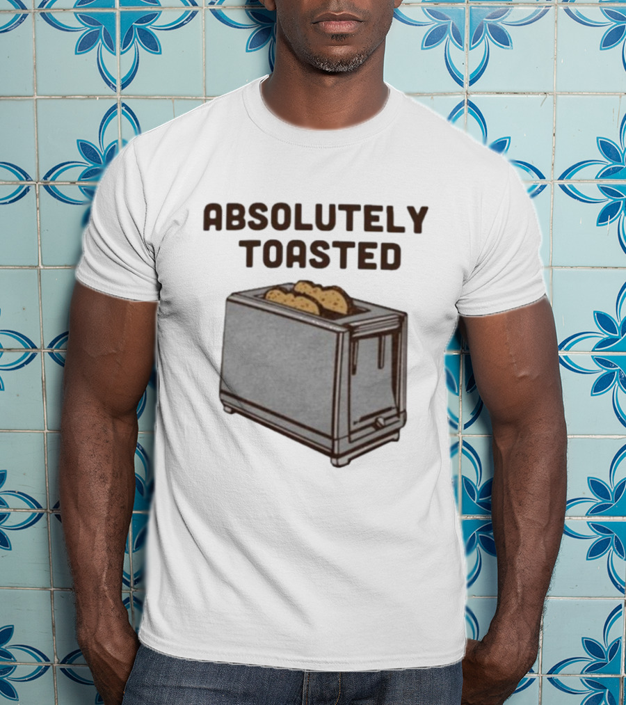 Absolutely Toasted Retro Toaster T-Shirt