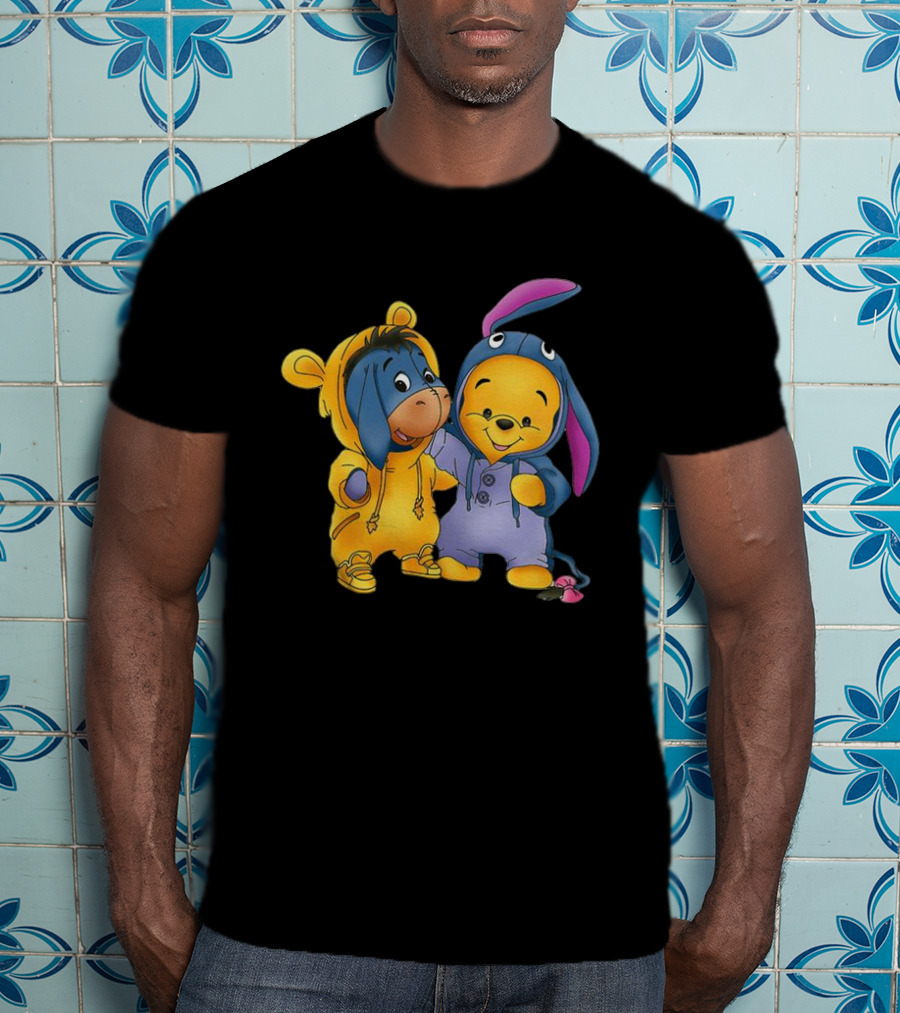 Baby Pooh Eeyore Costume Winnie The Pooh T-Shirt