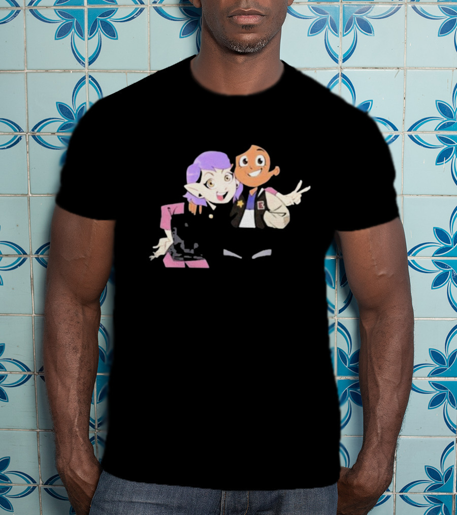 Dana Terrace Lumity The Owl House Luz And Amity Fan T-Shirt