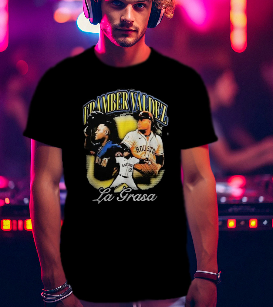 Framber Valdez Houston Astros La Grasa T-Shirt