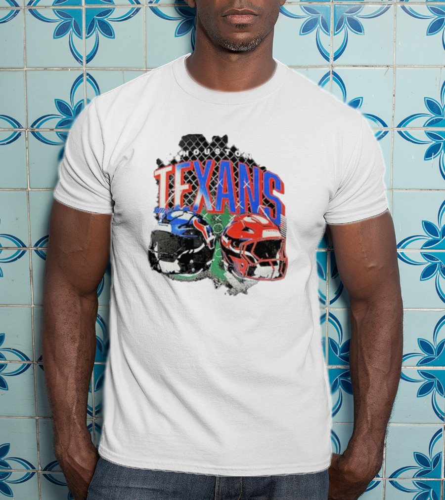 HOUSTON TEXANS HELMETS FOOTBALL GRIDIRON T-Shirt